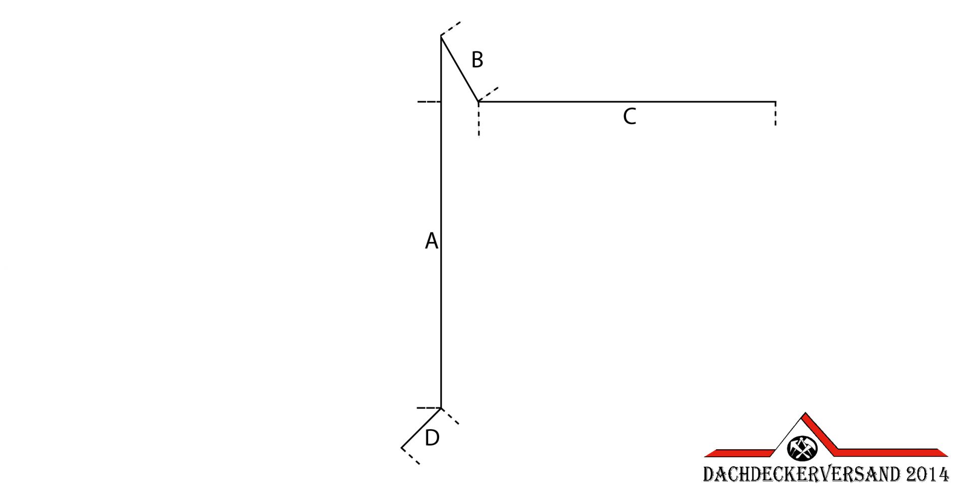 1 M Ortblech Ortgang Ortgangblech Dachblech Alu Aluminium Farbig 0 8 Mm